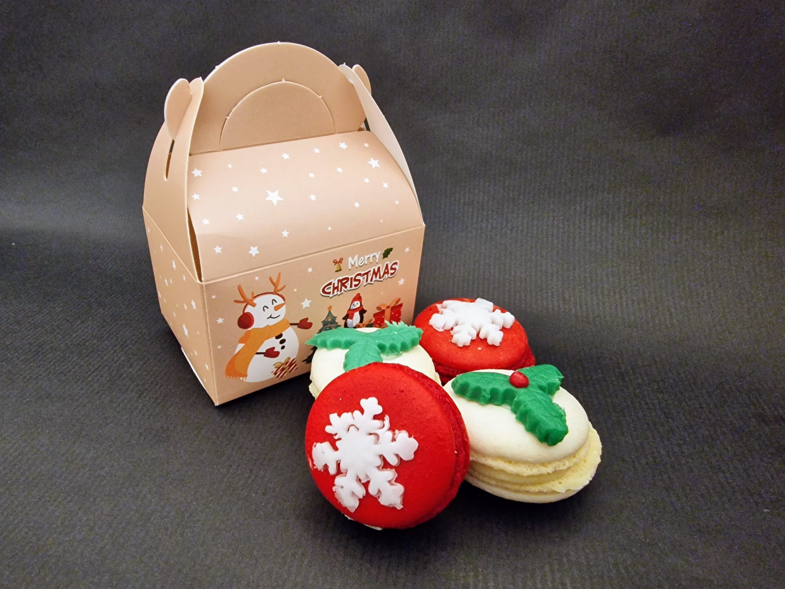 Mini pachet Christmas Edition - Macarons